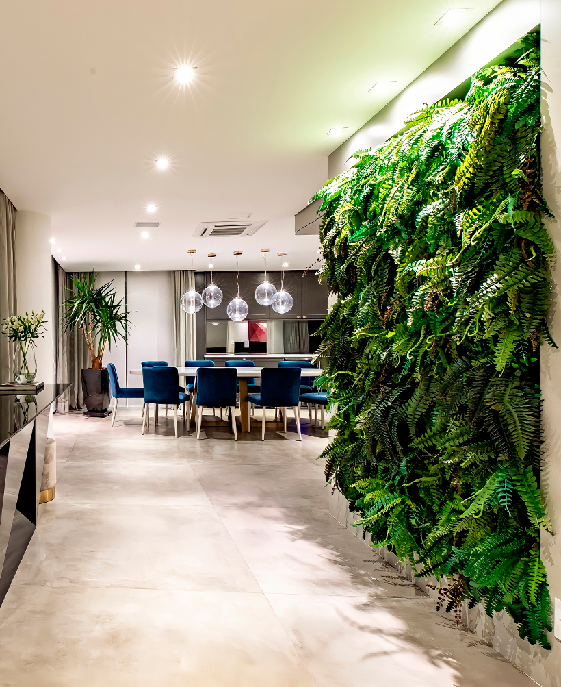 Fernanda Moreira - Design de Interiores | parede de plantas